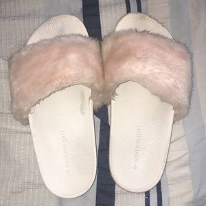 Pink slippers